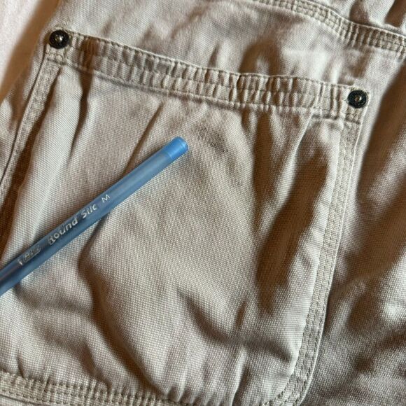 prAna Men's Shorts Size 28 Khaki Gray Organic Cotton Outdoors Breathe Work - Picture 14 of 14